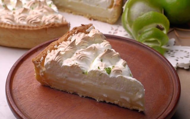 Tarte au citron vert maison