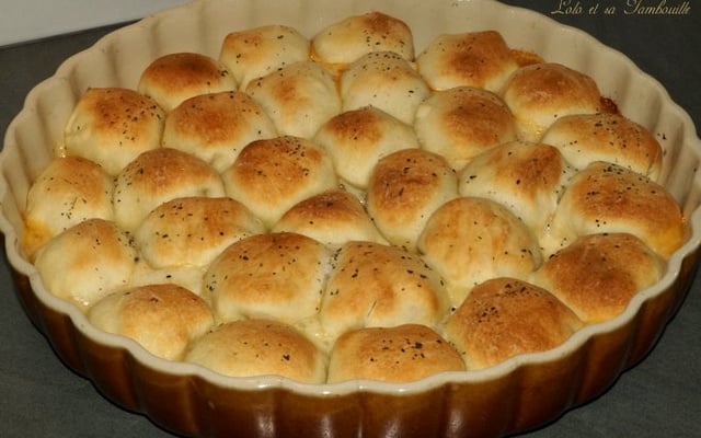 Stuffed Pizza Rolls "chorizo & mozzarella"