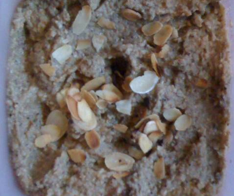 Caviar d'aubergines aux amandes