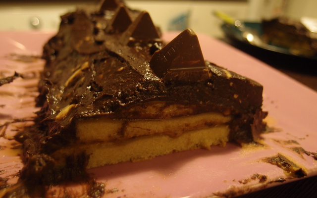 Bûche Vergeoise Noire rapide