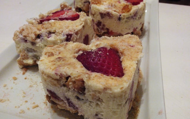 Tiramisu aux fraises et spéculoos