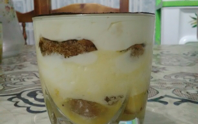 Tiramisu léger à l'orange