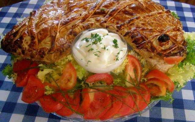 Croustillant aux poissons