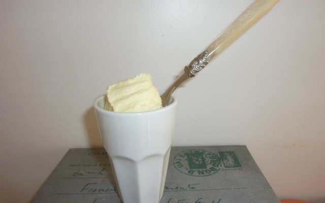 Chantilly de chocolat blanc