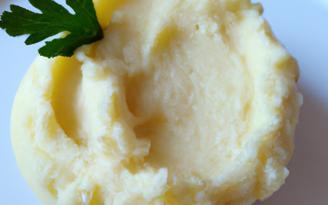 Parmentier à la purée au fromage de chèvre