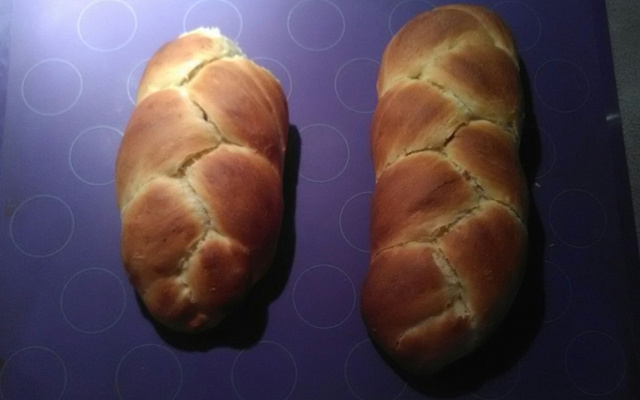 Mini-brioches tressées