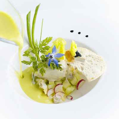 Soupe d'huître glacée