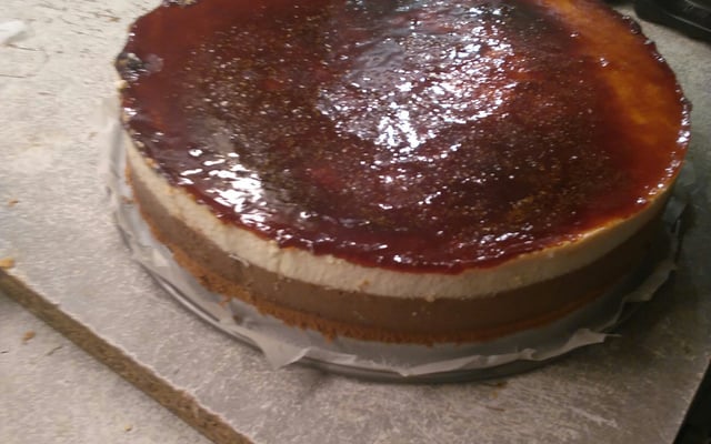 Bavarois chocolat beurre salé