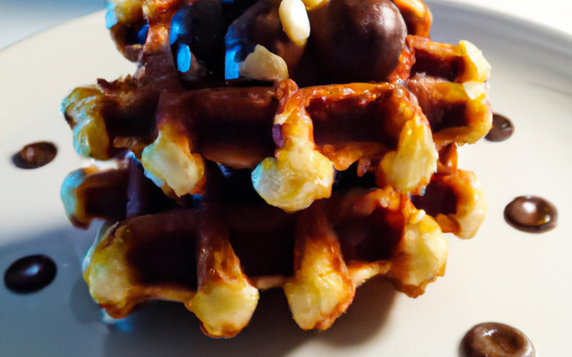Le faux praliné gaufré à la noix de coco