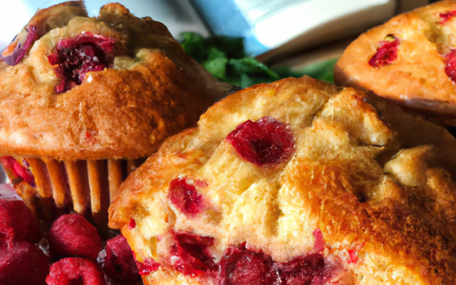 Muffins aux framboises