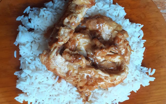 Emincé de dinde au curry