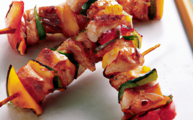 Brochettes exotiques