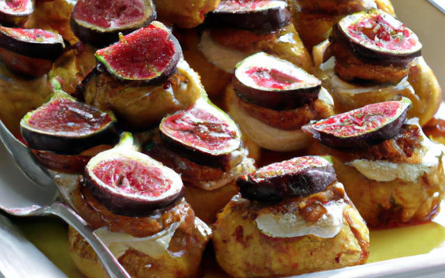 Profiteroles de figues