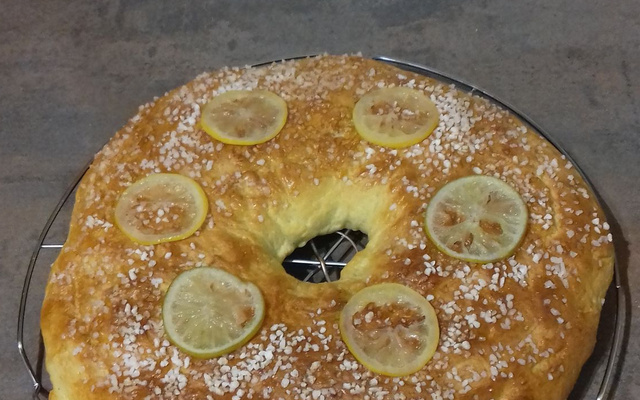 Couronne des rois briochée