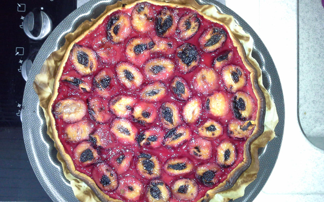 Tarte aux prunes de Maman
