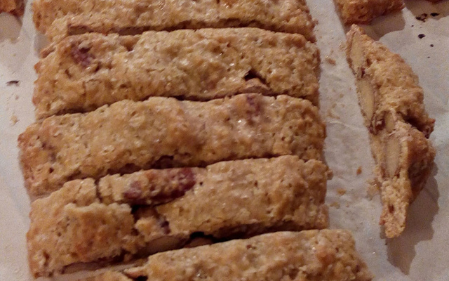 Croquants aux amandes fleur d'oranger 