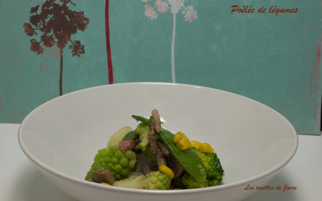 Poêlée de légumes économique