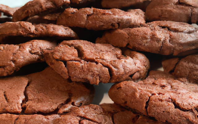 Cookies bien garnis en chocolat