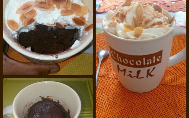 Mug cakes au Nutella