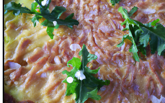 Tarte aux grattons lyonnaise