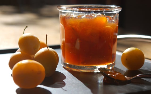 Confiture de mirabelles rhum cannelle