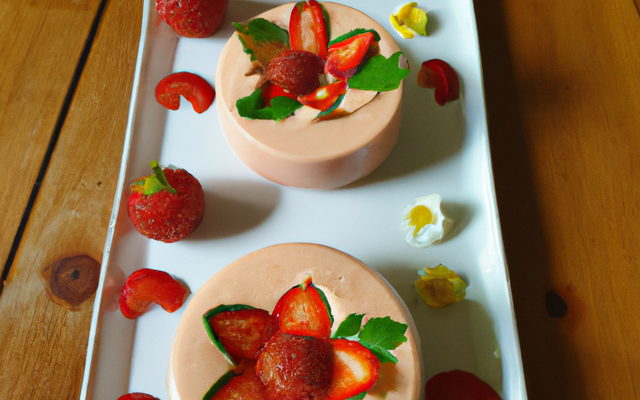 Mousse à la fraise facile