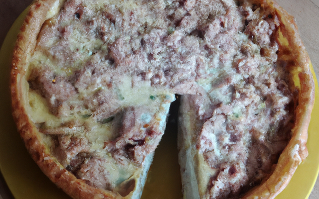 Tarte au thon à déguster froide