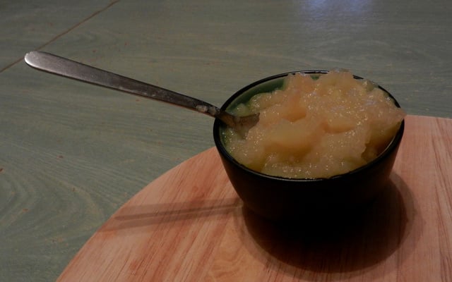 Compote de pomme au micro ondes