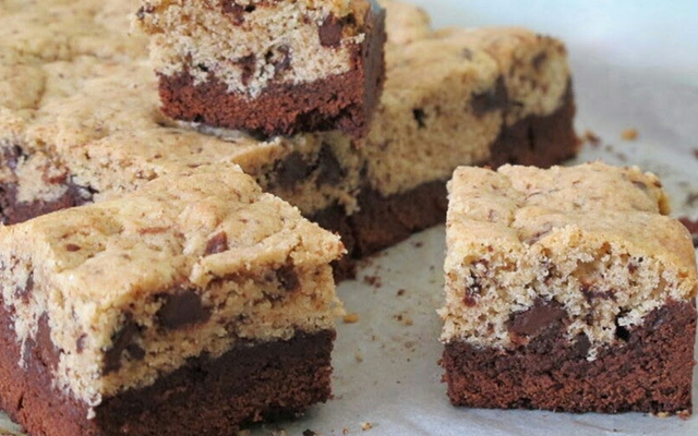 Biscuit brownies-cookies