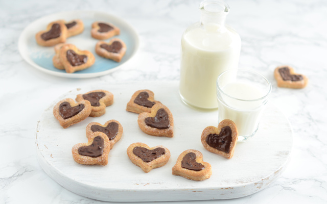 Biscuits petits cœurs