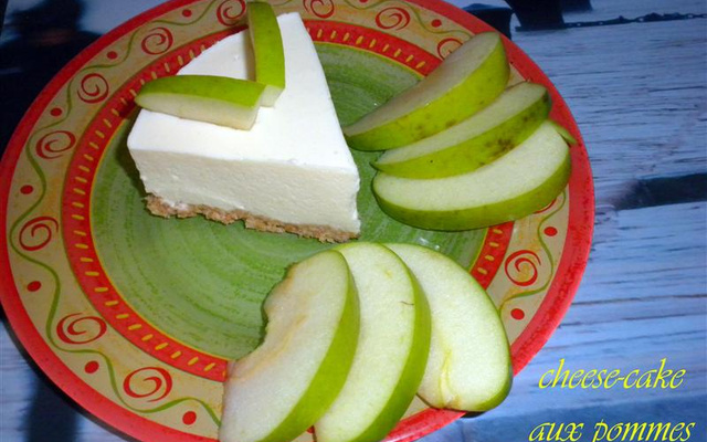 Cheesecake aux pommes