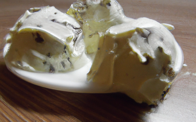 Truffe géante au chocolat blanc