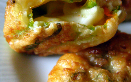 Beignets de fleur de courgettes