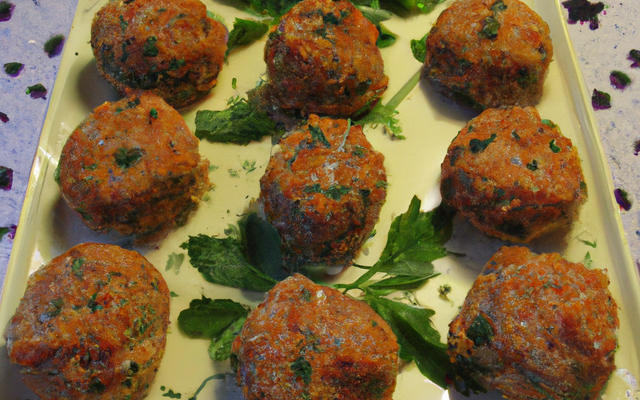 Boulettes de thon pour l'apéritif