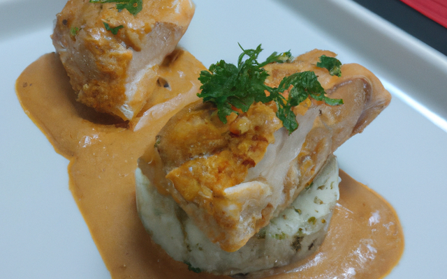 Bricks au poulet et kiri