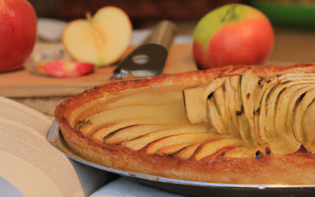 Tarte renversée aux pommes