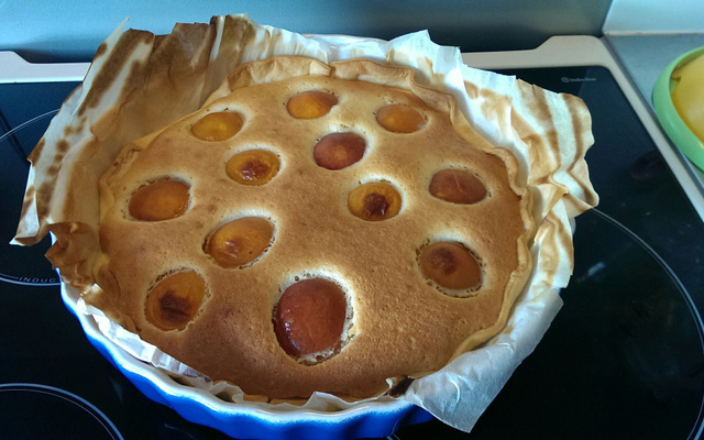 Tarte aux abricots