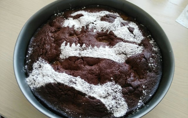 Gâteau poires-chocolat