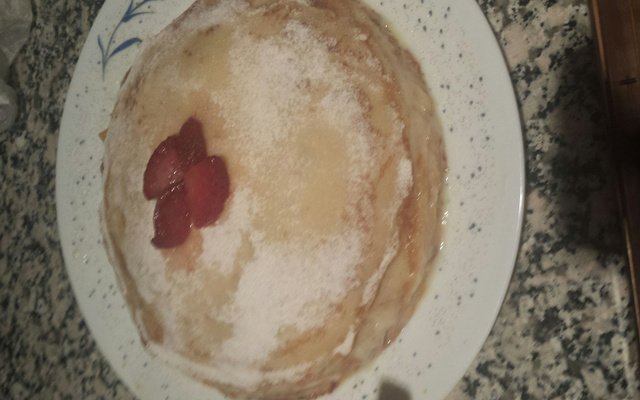 Terrine de crêpes aux pommes