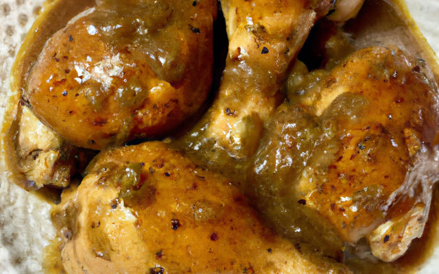 Poulet au sirop de liège