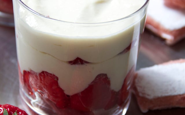 Tiramisu gourmand aux biscuits roses de Reims