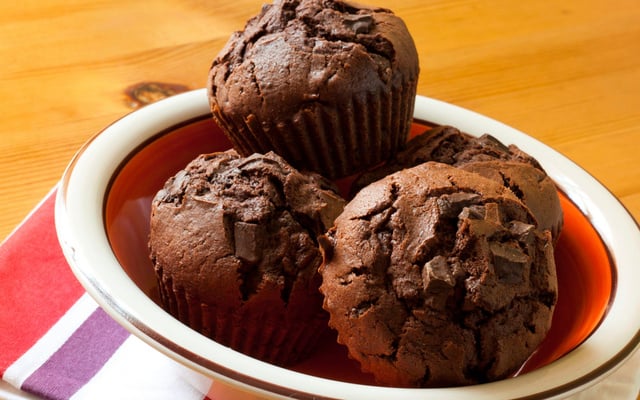Petits fondants au chocolat et noix de pécan