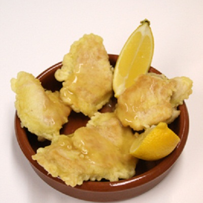 Beignets de dinde, sauce exotique