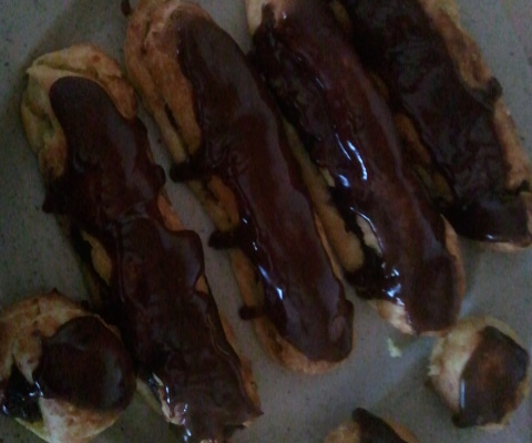 Eclairs au chocolat économiques