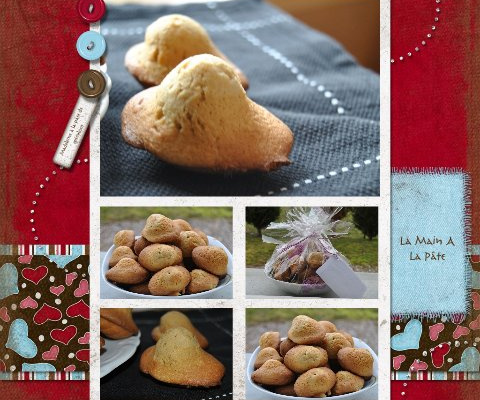 Madeleines à la pâte de speculoos