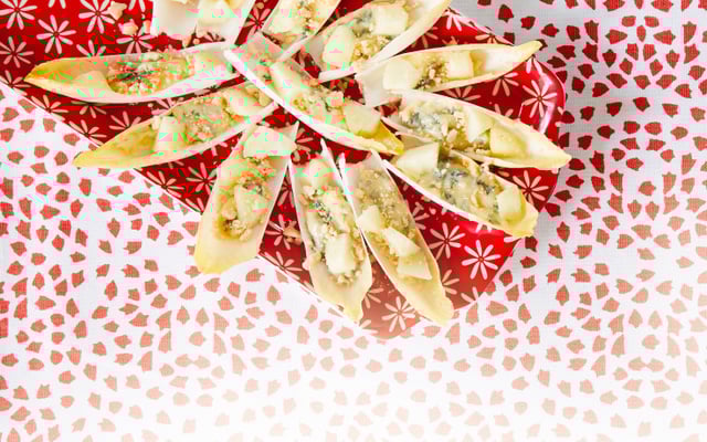 Bouchées d'endives au bleu