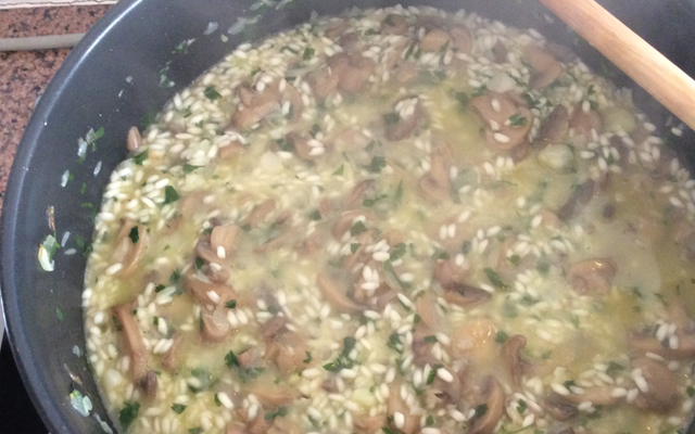 Risotto aux champignons facile