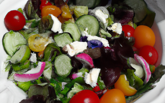 Salade tricolore d'été