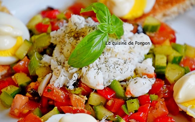 La nissarde, une salade de Nice...