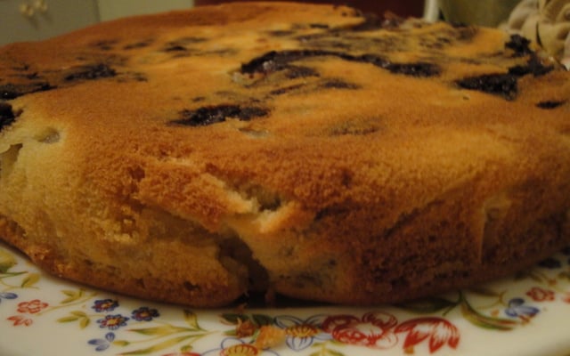 Gâteau au chocolat et aux poires